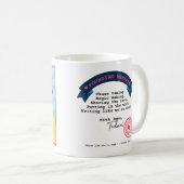 Mug La salle de l'écrivain Woolfer (Devant droit)