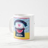 Mug La salle de l'écrivain Woolfer (Devant gauche)