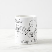 Mug La salsa est ma therapie (Centre)