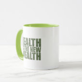 Mug La santé est la nouvelle richesse (Devant gauche)