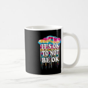 Mug La santé mentale, c'est bien amusant de ne pas êtr
