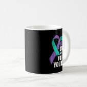 Mug La santé mentale commence par la sensibilisation a (Devant droit)