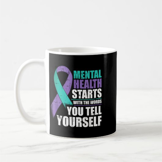 Mug La santé mentale commence par la sensibilisation a (Gauche)