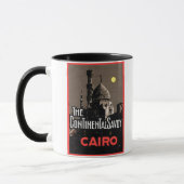 Mug La Savoie Continentale, Affiche de voyage du Caire (Gauche)