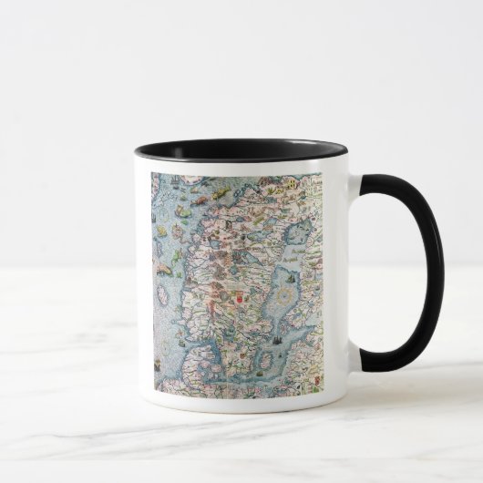 Mug La Scandinavie, détail de la marina de Carta (Droite)