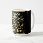 Mug La scène est ma maison – Fierté de rock pour les a (Devant droit)