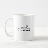 Mug La Science drôle CONTRE la religion (Gauche)