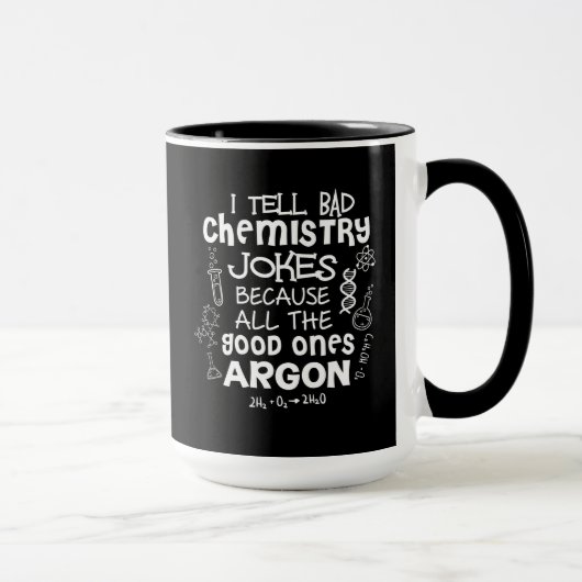 Mug La Science drôle je raconte de mauvaises (Droite)