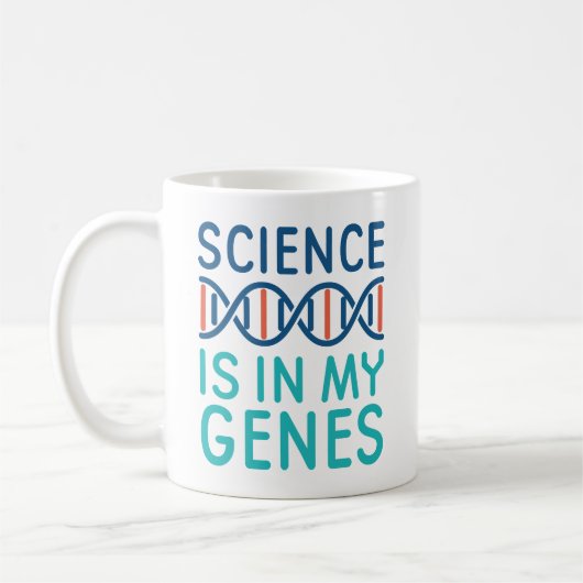 Mug La science est dans mes gènes (Gauche)
