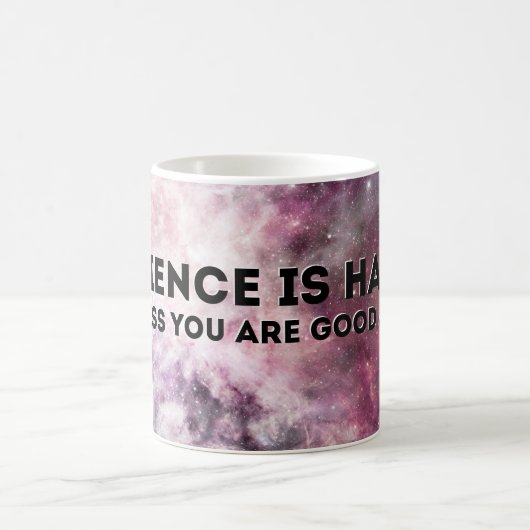 Mug La Science est dure (Centre)