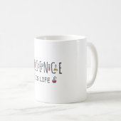 Mug La science est la vie (Devant droit)