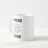 Mug La science est la vie (Devant gauche)
