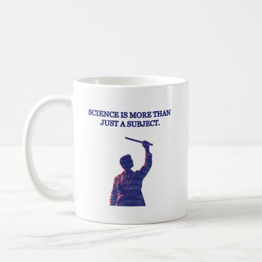 Mug La science est plus qu'une simple matière passion (Gauche)