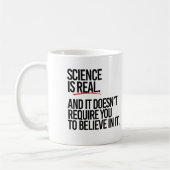 MUG LA SCIENCE EST RÉELLE (Gauche)