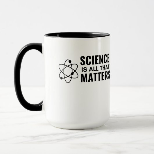 MUG LA SCIENCE EST TOUT CE QUI COMPTE (Gauche)