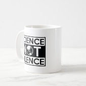 Mug La science et non le silence (Devant gauche)