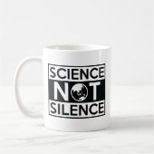Mug La science et non le silence (Gauche)