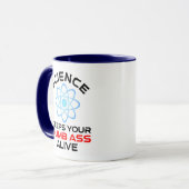 Mug La Science Garde Vivante Votre Bande-Nue (Devant gauche)