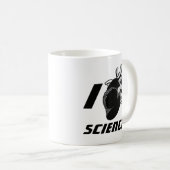 Mug La Science I (de coeur anatomique) (Devant droit)