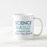 Mug La science ne se soucie pas de ce que vous croyez<br><div class="desc">La science ne se soucie pas de ce que vous croyez</div>