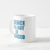 Mug La Science Ne Sera Pas Silencieuse (Devant gauche)