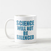 Mug La Science Ne Sera Pas Silencieuse (Gauche)