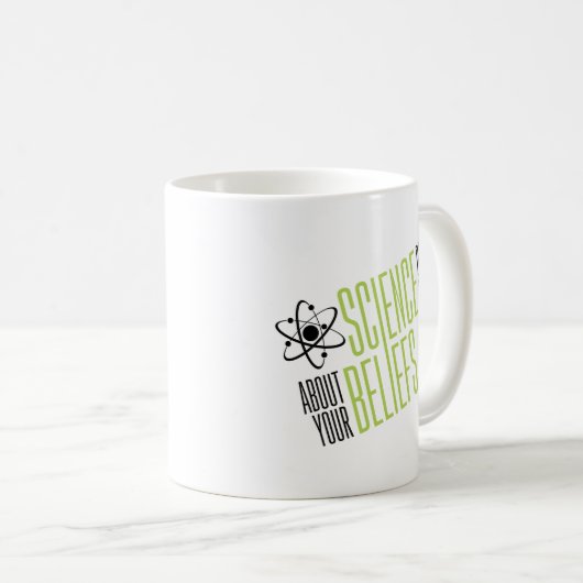 Mug La Science ne s'inquiète pas (Devant droit)