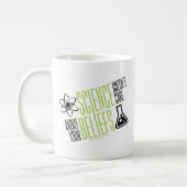 Mug La Science ne s'inquiète pas (Gauche)