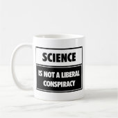 Mug La Science n'est pas une conspiration libérale (Gauche)