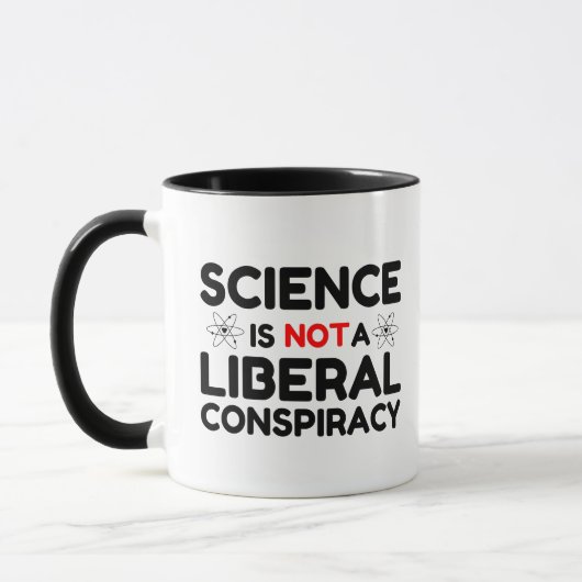 Mug La Science N'Est Pas Une Conspiration Libérale (Gauche)
