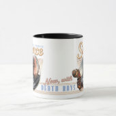 Mug La Science nouvelle et améliorée : Maintenant, (Centre)