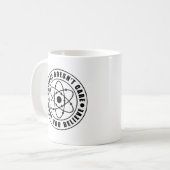 Mug La science se moque de ce que vous croyez (Devant gauche)