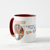 Mug La Science : Si vous n'employez pas votre cerveau, (Devant gauche)