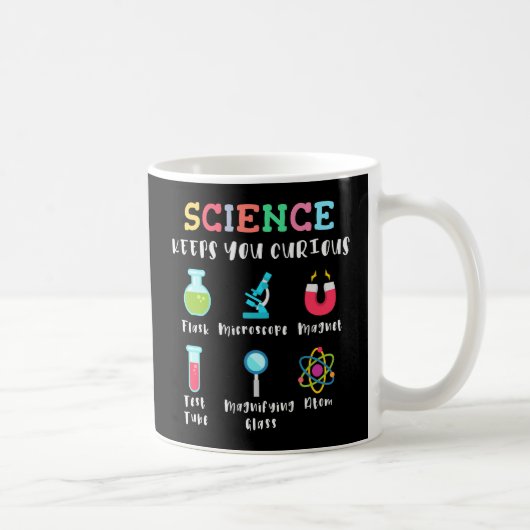 Mug La science vous garde curieux (Droite)