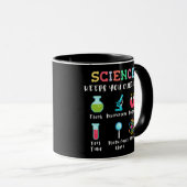 Mug La science vous garde curieux (Devant droit)