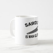 Mug La sciure est les parties scintillantes (Devant gauche)