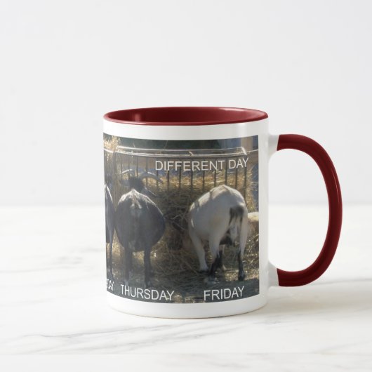 Mug La semaine de travail (Droite)