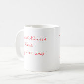 MUG LA SEMAINE DES INFIRMIÈRES DE RESSORTISSANT (Devant gauche)