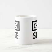 Mug La séparation de l'Église et de l'État - 1er amend (Centre)