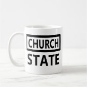 Mug La séparation de l'Église et de l'État - 1er amend (Gauche)