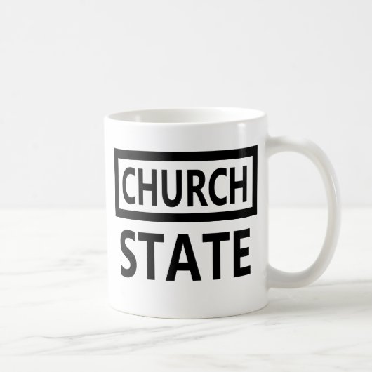 Mug La séparation de l'Église et de l'État - 1er amend (Droite)