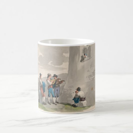 Mug La Serenade (Chansons d'amour) (Scène romantique) (Centre)