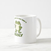 Mug La Seule Squat Que Je Fais Aujourd'hui Est Diddly (Devant droit)