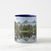 Mug La sierra orientale montagnes appellent - bleu (Centre)