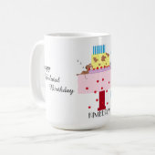 Mug La sieste de l'après-midi - Anniversaire retardé : (Devant gauche)
