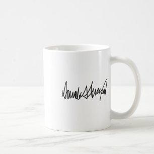 Mug La signature Donald John Trump