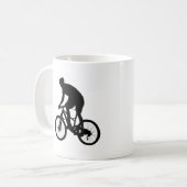 Mug La silhouette des VTT - Choisir la couleur arrière (Devant gauche)
