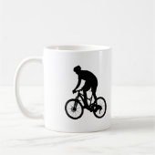 Mug La silhouette des VTT - Choisir la couleur arrière (Gauche)