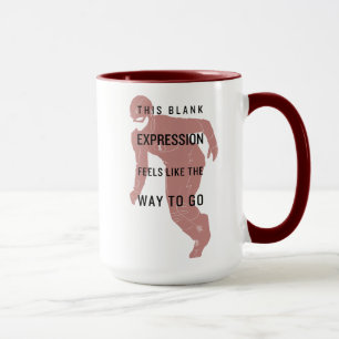Mug La silhouette instantanée de citation