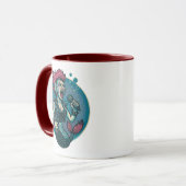 Mug la sirène de l'estampille (Devant gauche)